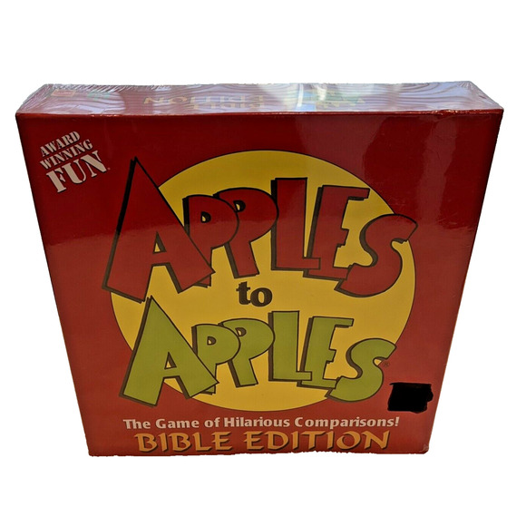 Apples to Apples BIBLE EDITION Board Game COMPLETE Card Game SEALED NEW ! - Picture 1 of 2